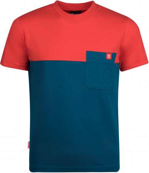 Trollkids - Kid's Bergen T - T-Shirt Gr 92 blau/rot