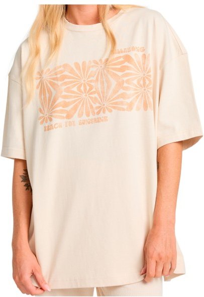 Thumbnail - Billabong - Women's Wander Across - T-Shirt Gr XS beige/weiß