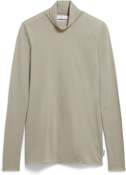 Thumbnail - ARMEDANGELS - Women's Grazilianaa Soft - Longsleeve Gr M grau