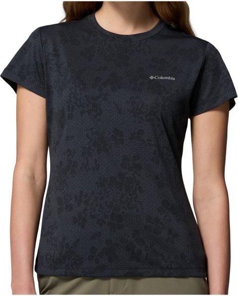 Columbia - Women's Bluebird Canyon II S/S Crew - Funktionsshirt Gr L schwarz