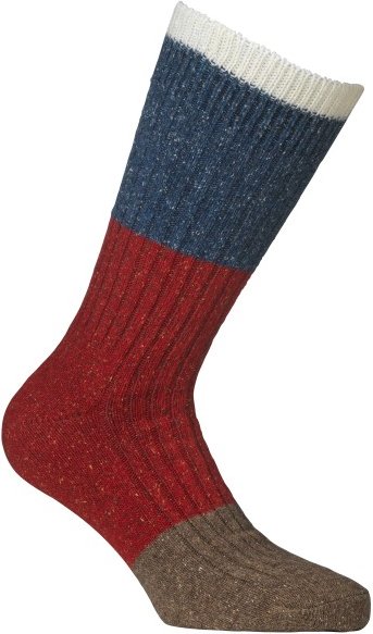 Thumbnail - Alpacasocks&Co - Merino Block - Multifunktionssocken Gr 36-39 rot