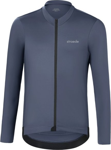 straede - Aerlig Longsleeve - Radtrikot Gr S blau