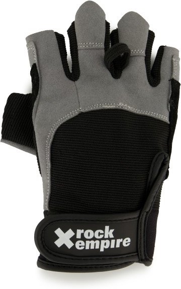 Rock Empire - Rocker - Handschuhe Gr XL schwarz/grau