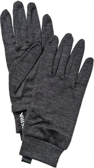 Thumbnail - Hestra - Merino Wool Liner Active 5 Finger - Handschuhe Gr 4 grau