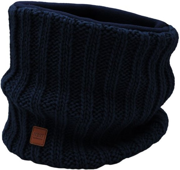 maximo - Kid's Tube Rippe - Schlauchschal Gr One Size schwarz