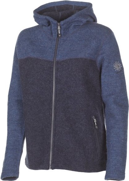 Thumbnail - Ivanhoe of Sweden - Women's Hilma Hood - Wolljacke Gr 44 grau/blau