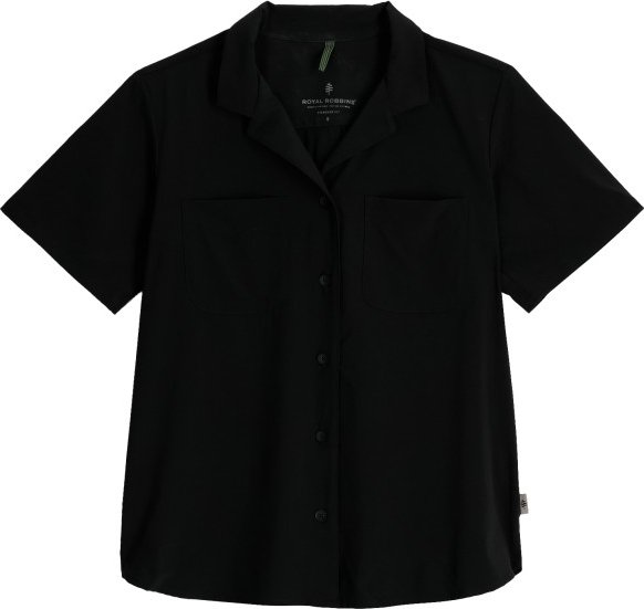 Royal Robbins - Women's Spotless Evolution Meadow S/S - Bluse Gr XL schwarz