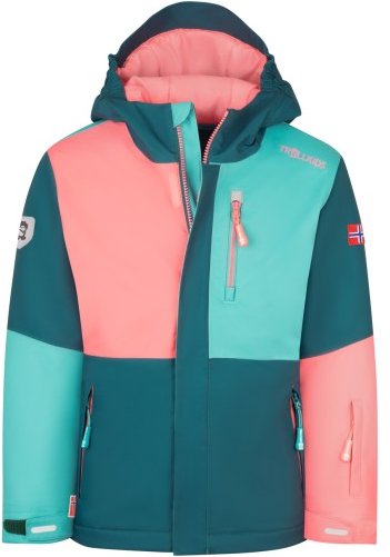 Thumbnail - Trollkids - Kid's Hallingdal Jacket - Winterjacke Gr 92 türkis