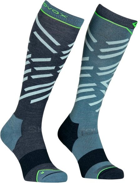 Ortovox - Ski Tour Long Socks - Skisocken Gr 45-47 blau