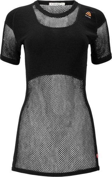 Aclima - Women's WoolNet Original T-Shirt - Merinounterwäsche Gr XXL schwarz