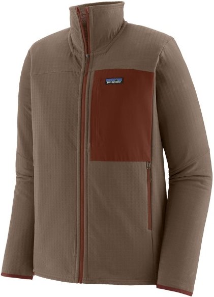 Thumbnail - Patagonia - R2 Techface Jacket - Fleecejacke Gr XL braun