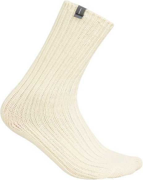 Thumbnail - Icebreaker - Merino Ski Lodge Crew - Multifunktionssocken Gr S/M weiß/beige