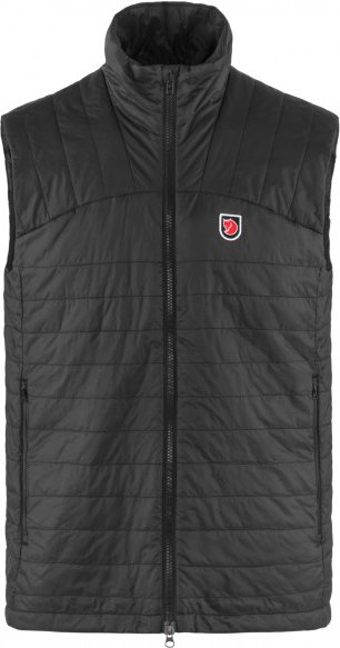 Fjällräven - Expedition X-Lätt Vest - Kunstfaserweste Gr S grau/schwarz