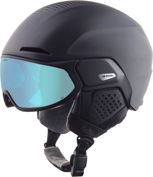 Alpina - Oro Quadro Varioflex Mips - Skihelm Gr 55-59 cm grau/blau