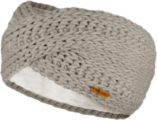 Trollkids - Girl's Winter Headband - Stirnband Gr 48-52 cm - 2-5 Years grau