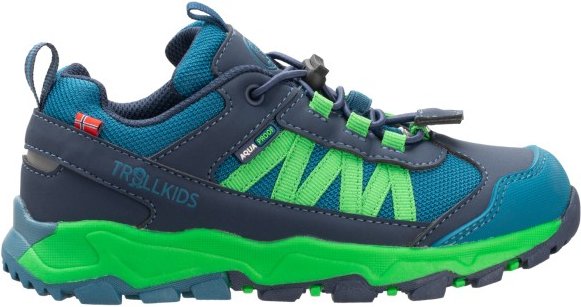 Trollkids - Kid's Tronfjell Hiker Low - Multisportschuhe Gr 30 blau/grün