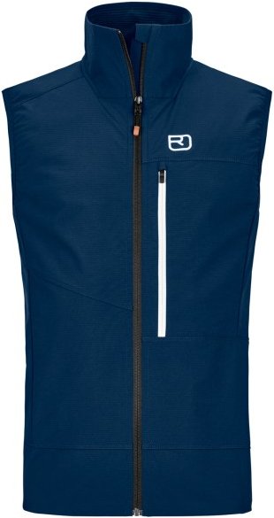Thumbnail - Ortovox - Punta Berrino Vest - Softshellweste Gr M blau