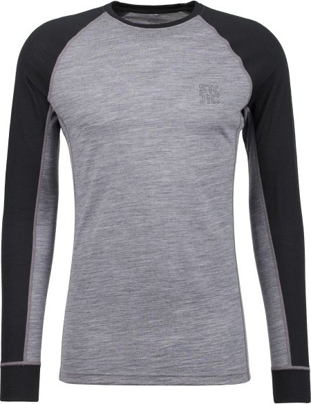 Stoic - Merino180 BengtSt. L/S - Merinounterwäsche Gr XS grau