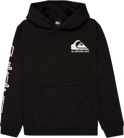 Quiksilver - Kid's Omni Logo Hoodie - Hoodie Gr 10 schwarz