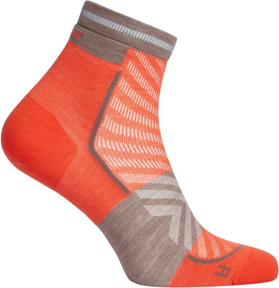 Icebreaker - Women's Merino Run+ Ultralight Mini - Laufsocken Gr 38-40 rot