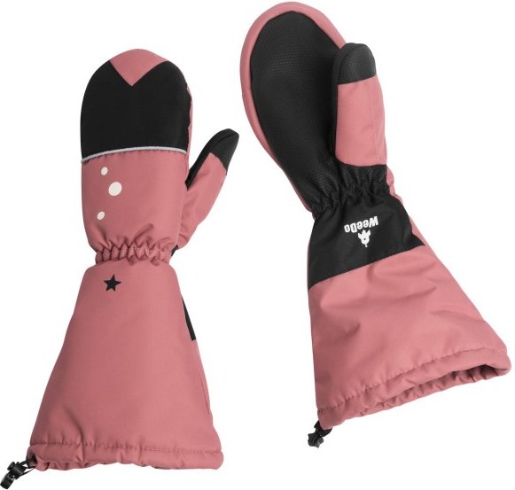 WeeDo - Kid's Ohdeer Handschuhe - Handschuhe Gr S rosa