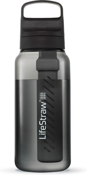 LifeStraw - Go 1-Liter - Trinkflasche Gr 1 l grau