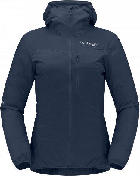 Norrøna - Women's Falketind Aero60 Hood - Windjacke Gr S blau