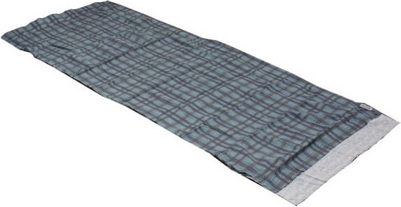 Cocoon - TravelSheet Cotton Flanell - Reiseschlafsack Gr 220 x 90 cm grau