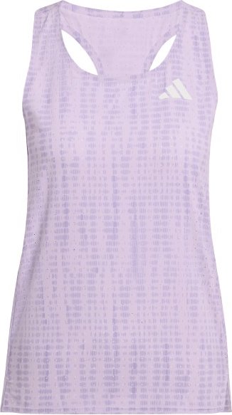 adidas - Women's Adizero Singlet - Laufshirt Gr M lila