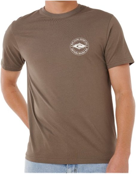 Thumbnail - Rip Curl - Staple Tee - T-Shirt Gr XL braun