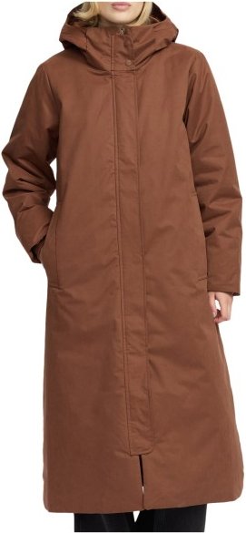 Selfhood - Women's Long Hooded Parka - Mantel Gr L braun