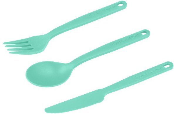 Sea to Summit - Camp Cutlery Set - 3Pc türkis
