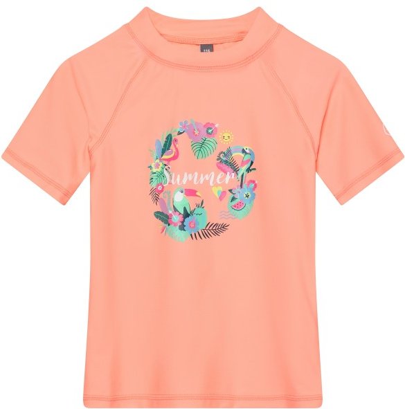 Color Kids - Kid's T-Shirt with Print - Lycra Gr 152 rot