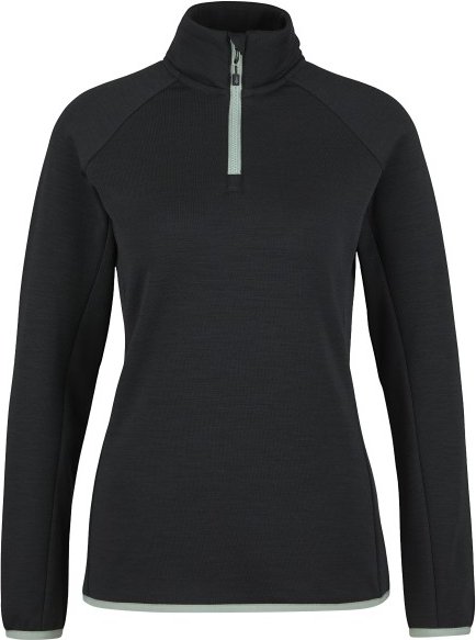 Heber Peak - Women's MerinoBlend SaplingHe. II Half Zip - Pullover Gr XXL schwarz