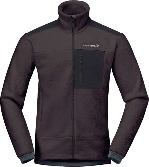 Norrøna - Trollveggen Warm3 Jacket - Fleecejacke Gr M grau