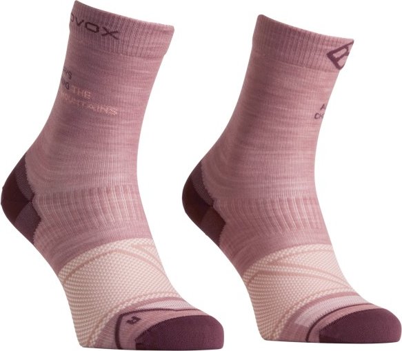 Ortovox - Women's Alpine Light Comp Mid Socks - Wandersocken Gr 39-41 rosa