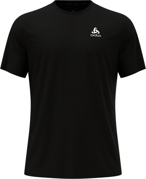 Thumbnail - Odlo - Essential Flyer T-Shirt Crew Neck S/S - Laufshirt Gr 3XL schwarz