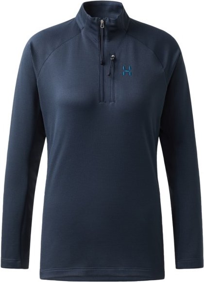 Thumbnail - Haglöfs - Women's Korp Mid Halfzip - Fleecepullover Gr S blau