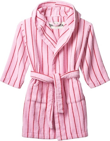 Bongusta - Kid's Naram Bathrobe - Bademantel Gr 2-4 years rosa