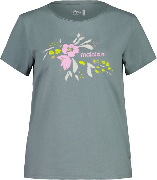 Maloja - Women's OssiM. - T-Shirt Gr XS grau/türkis