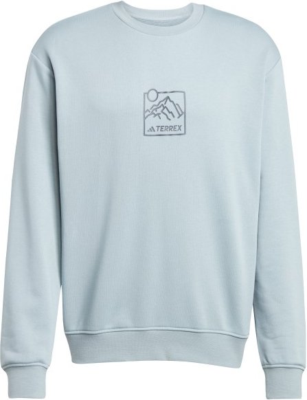 Thumbnail - adidas Terrex - Wild Crew - Pullover Gr XXL grau