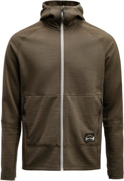 Lundhags - Tived Merino Hoodie - Merinohoodie Gr XL braun