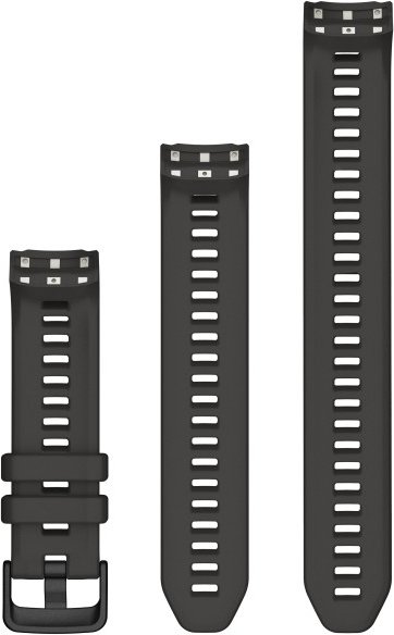 Garmin - Wechselarmband Silikon - Armband Gr Width: 22 mm graphit