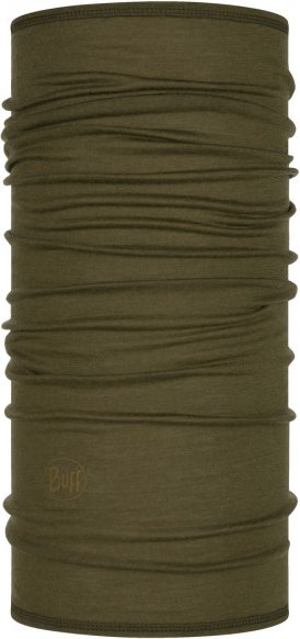 Buff - Lightweight Merino Wool - Schlauchschal Gr One Size oliv