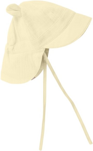 Huttelihut - Kid's Summer Hat Ears Muslin - Hut Gr 50 cm - 12-24 Months beige