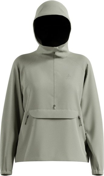 Thumbnail - Odlo - Women's Zeroweight Pro Windproof Anorak - Windjacke Gr XS grau