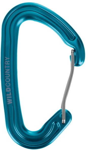 Wild Country - Astro - Schnappkarabiner Gr Single blau/türkis