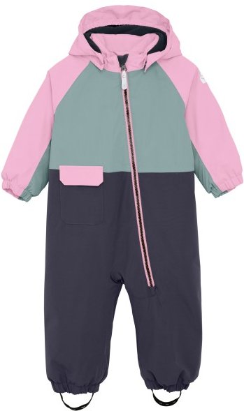 Color Kids - Baby's Coverall Colorblock - Overall Gr 86 bunt