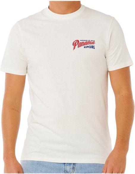 Rip Curl - Desti Animals Tee - T-Shirt Gr S weiß