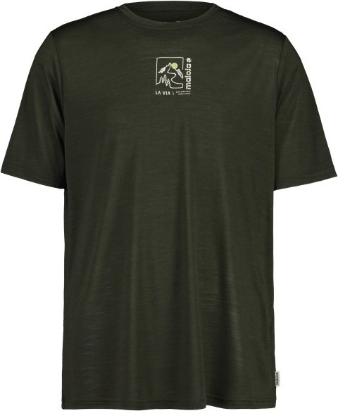 Maloja - IncinoM. - Merinoshirt Gr XL alpine woods